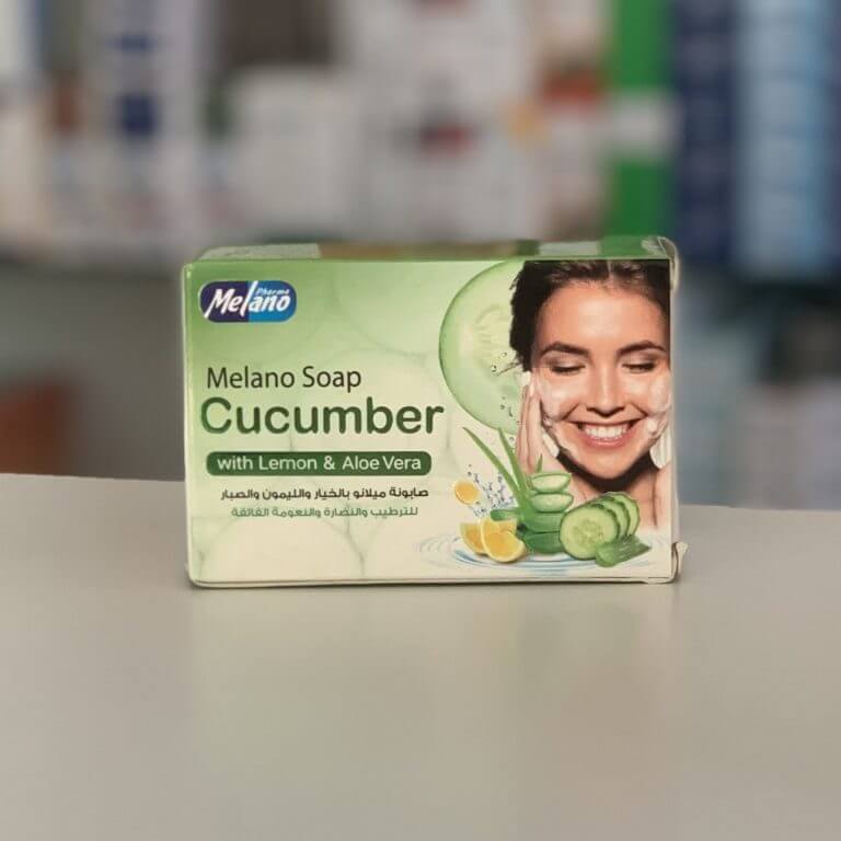 Melano Soap,Cucumber+ Lemon+ Aloe Vera 100 g