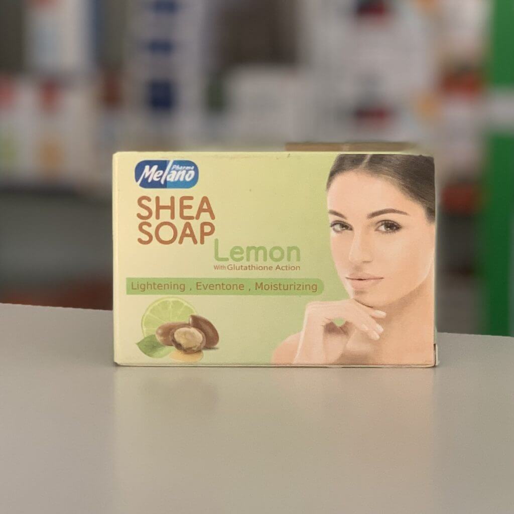 Melano Shea Soap цшер Lemon and Glutathione action 100 g