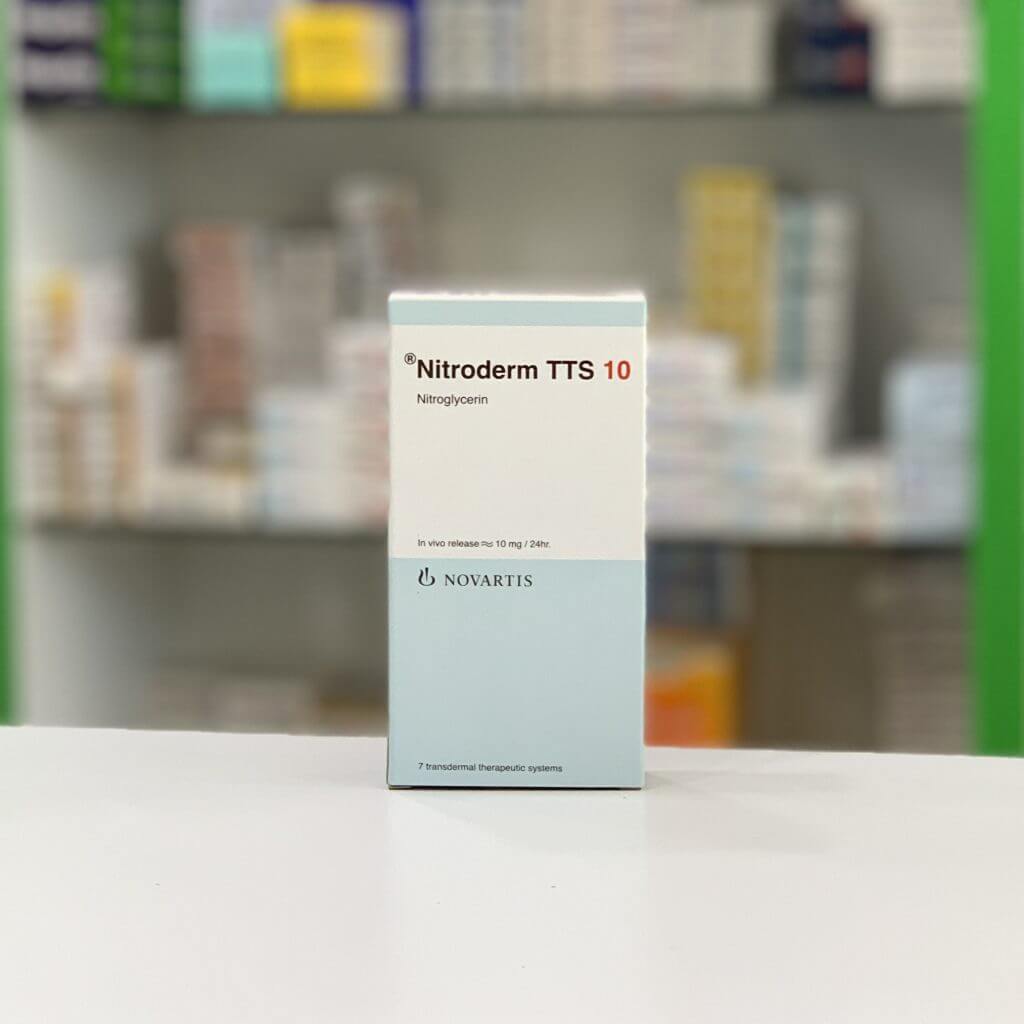 Nitroderm TTS 10 mg/24 h 7 patches