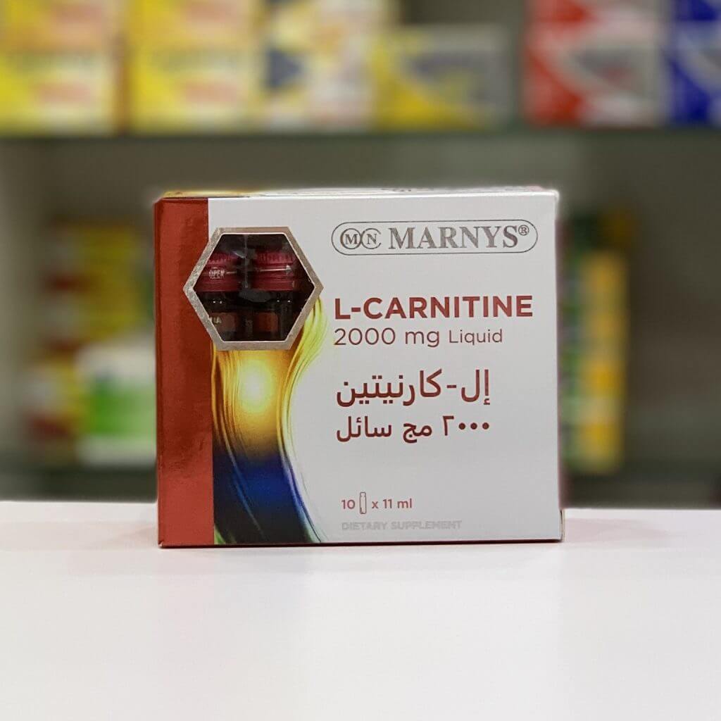 Marnys L-Carnitine liquid 10 vials × 11 ml