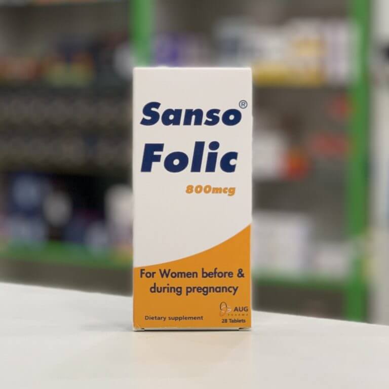 Санзо Фолик 800 мкг 28 таблеток