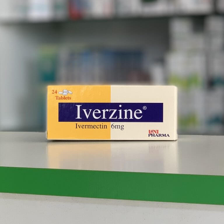 Iverzine 6 mg 24 tablets