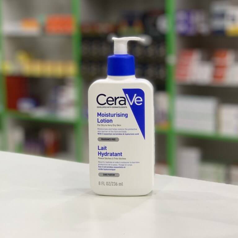 CeraVe Увлажняющий лосьон для сухой и очень сухой кожи лица и тела, 236 мл