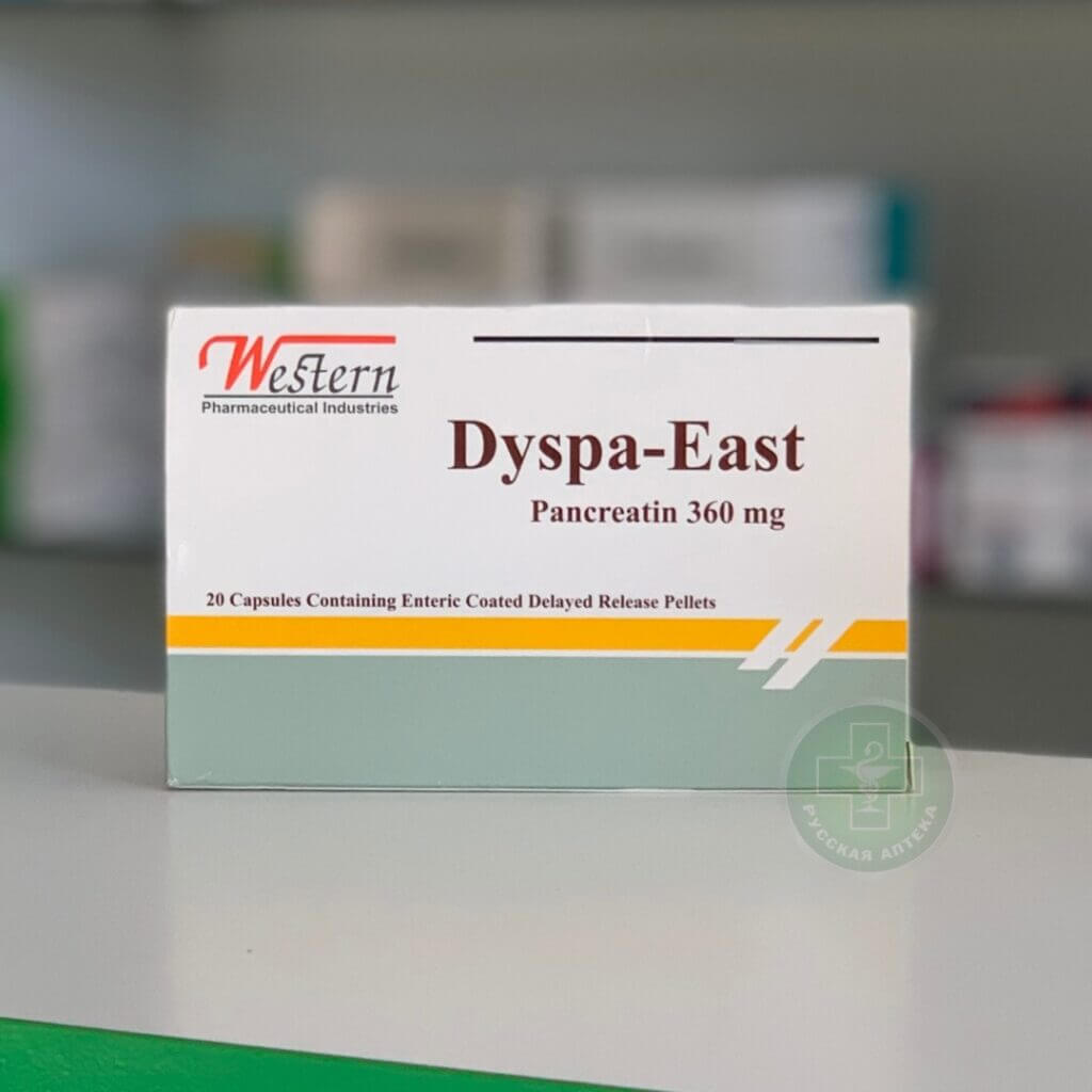 Dyspa-East 360 mg 20 capsules