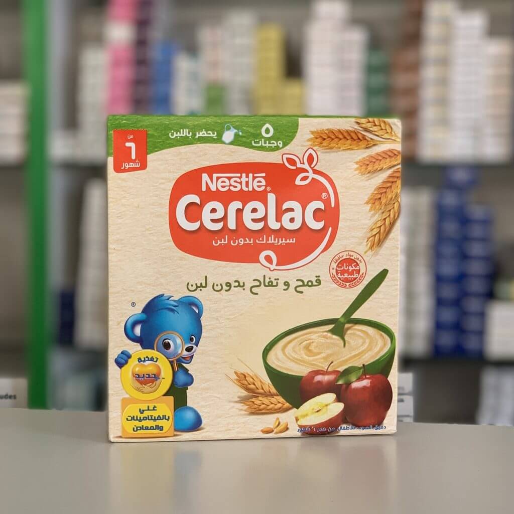 Nestle Cerelac Wheat and apple without milk, 6+ months, 125 gm 