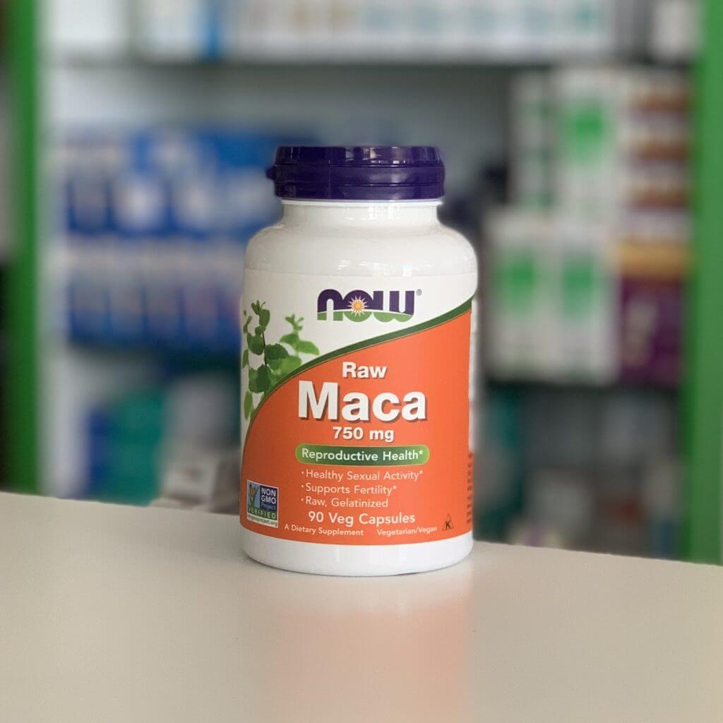 NOW Raw Maca 90 capsules