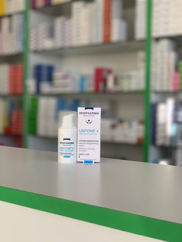 Unitone 4 Ночная сыворотка, отбеливающий эффект, 15 мл