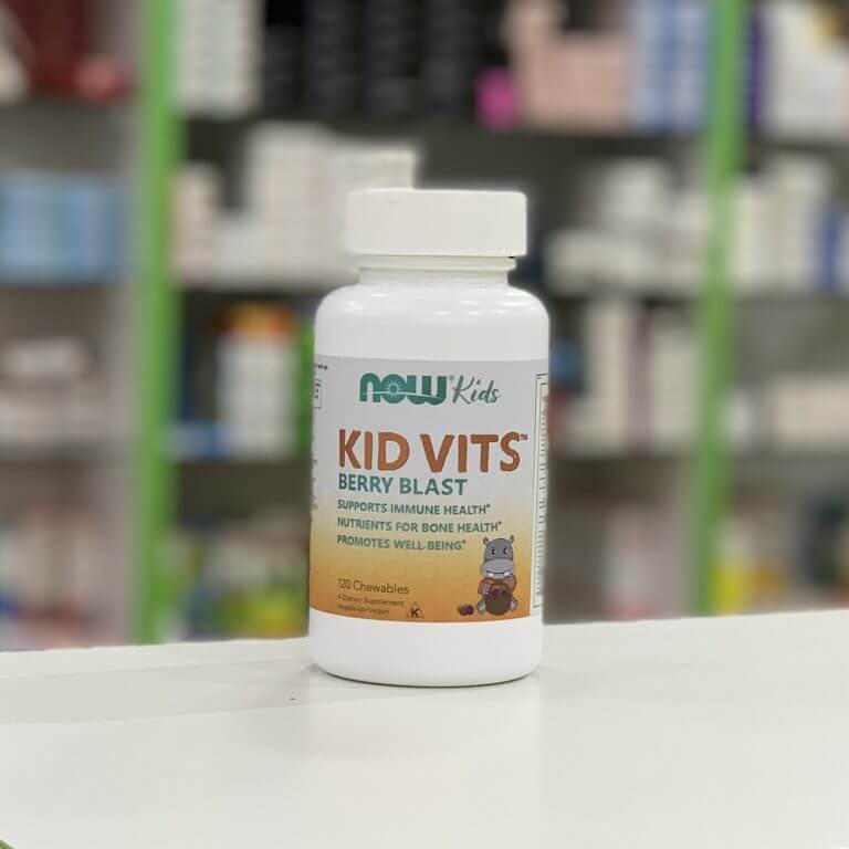 NOW Kid Vits Berry Blast, 120 Chewable gummies 