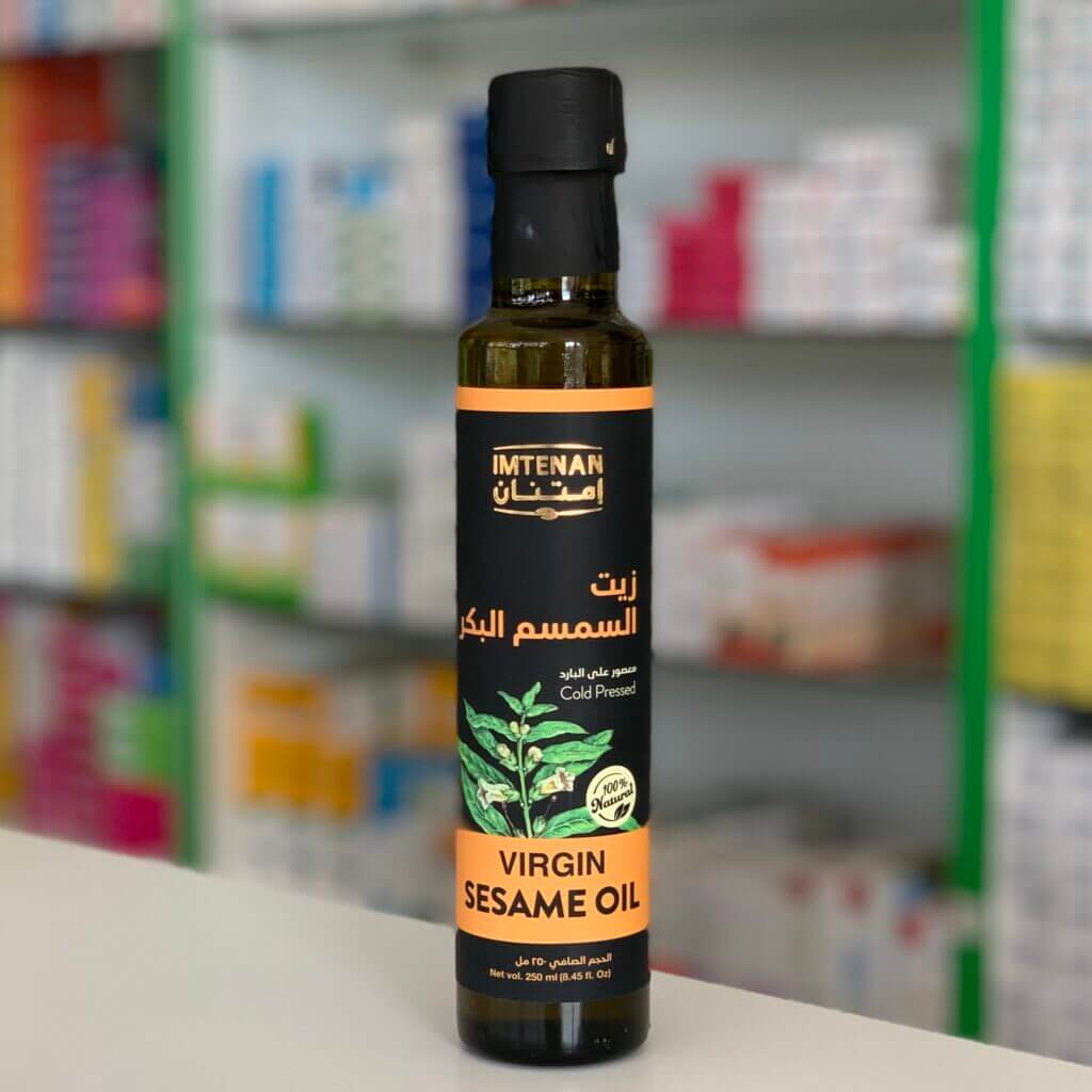Imtenan Virgin sesame seed oil cold pressed 250 ml