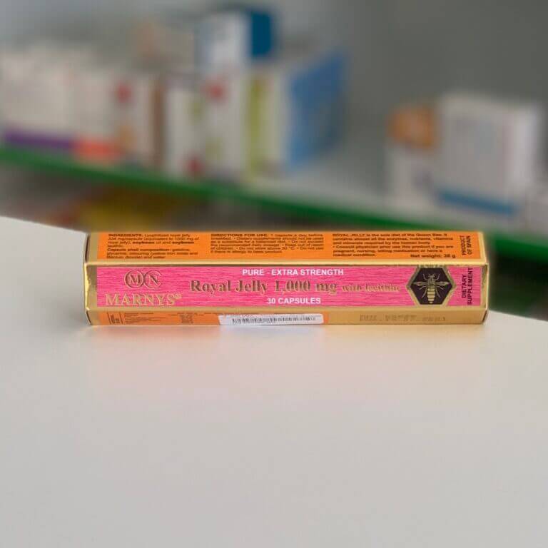 Марнис Маточное молочко 1000 мг с лецитином 30 капсул