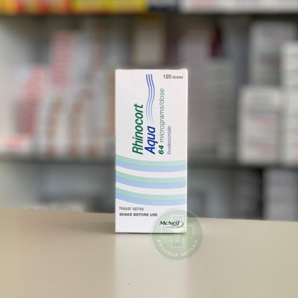 Rhinocort Aqua 64 mcg 120 doses, 10 ml