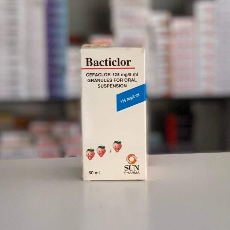 Bacticlor 125 mg/5 ml 60 ml - Buy from Russian Pharmacy in Egypt