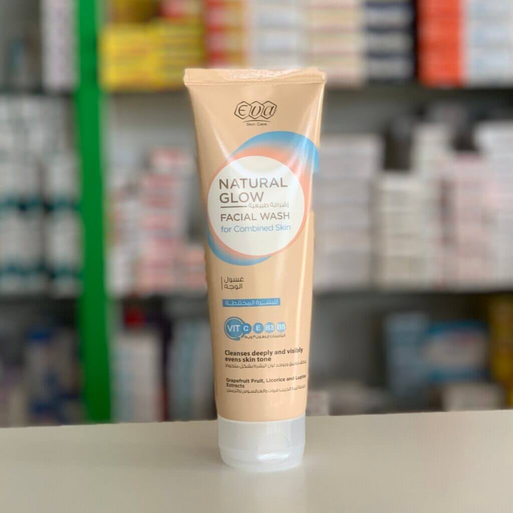 EVA Skin Care Natural Glow Facial Wash for combined skin 100 ml