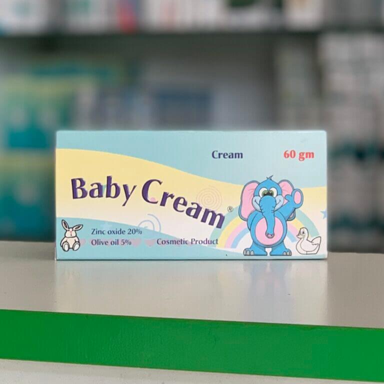 Baby Cream With zinc & olive oil, 60 gm 