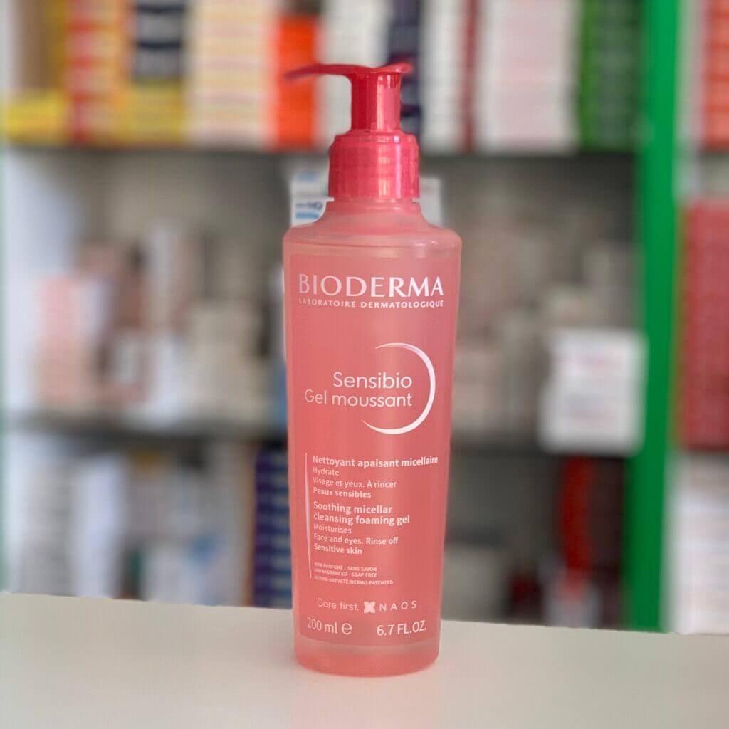 Bioderma Sensibio Gel moussant Micellar Rinse-off daily cleanser 200 ml
