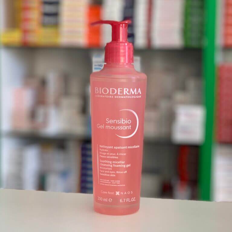 Bioderma Sensibio Gel moussant Micellar Rinse-off daily cleanser 200 ml