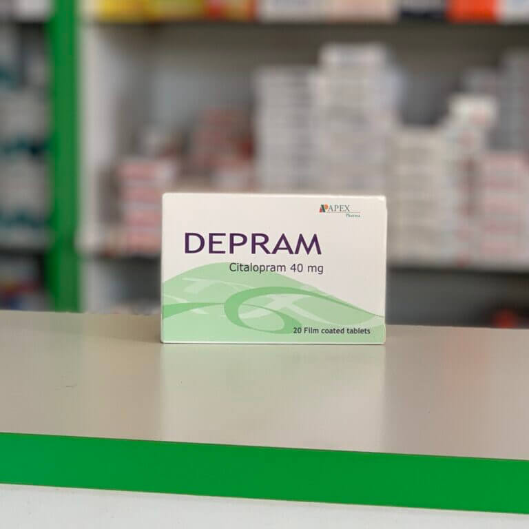 Depram 40 mg, 20 tablets 