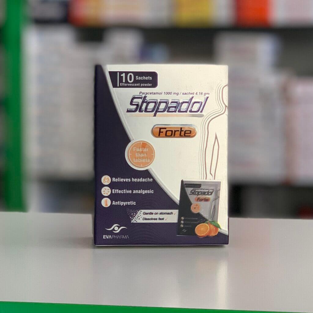 Stopadol Forte 1000 mg 10 sachets