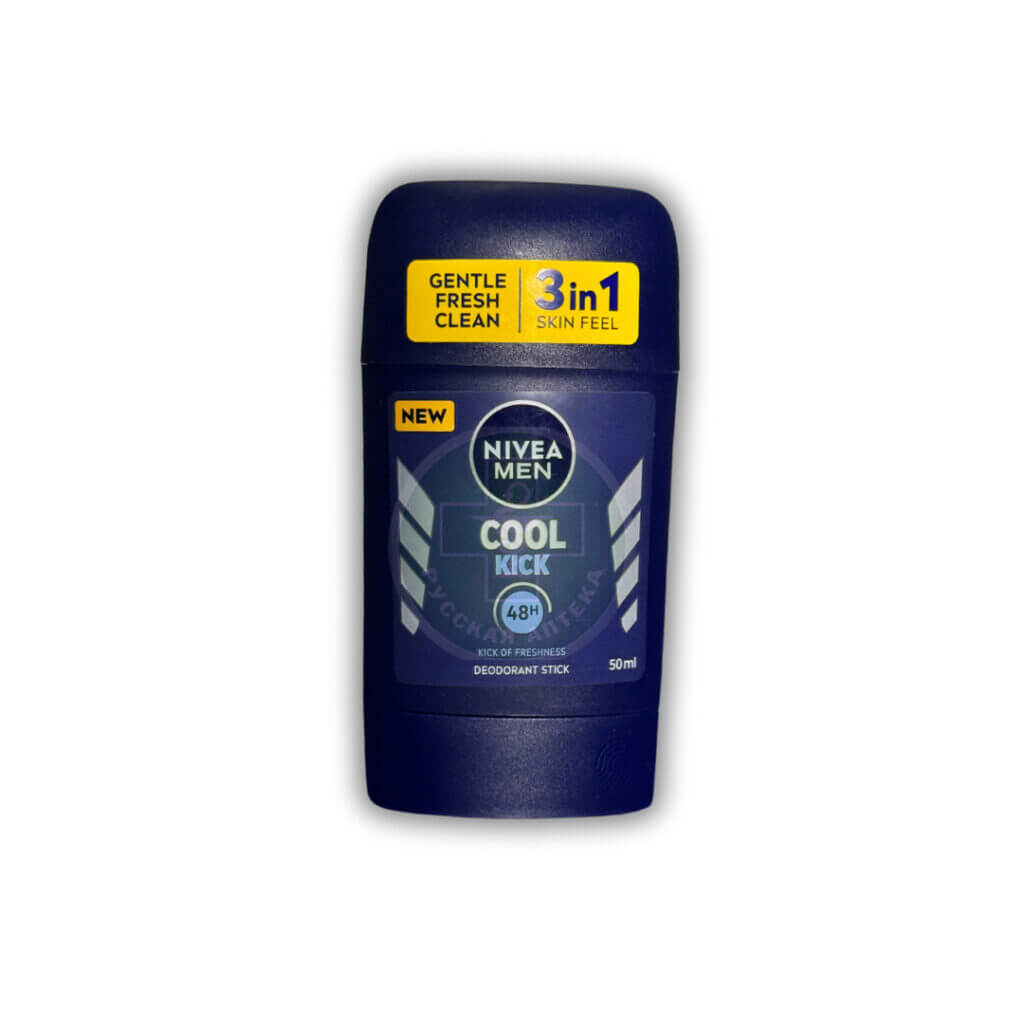 Нивея Мужской дезодорант антиперспирант Крутой удар 50 г