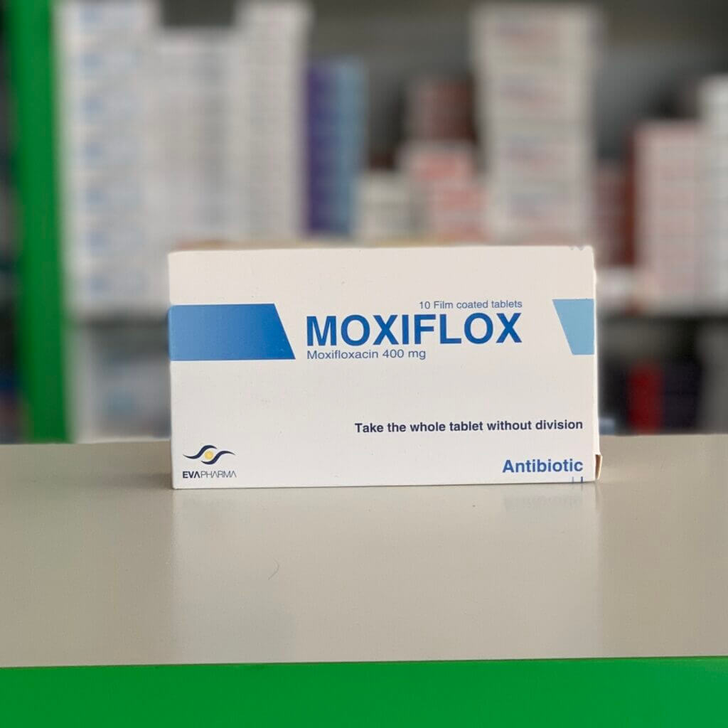 Moxiflox 400 mg 10 tablets