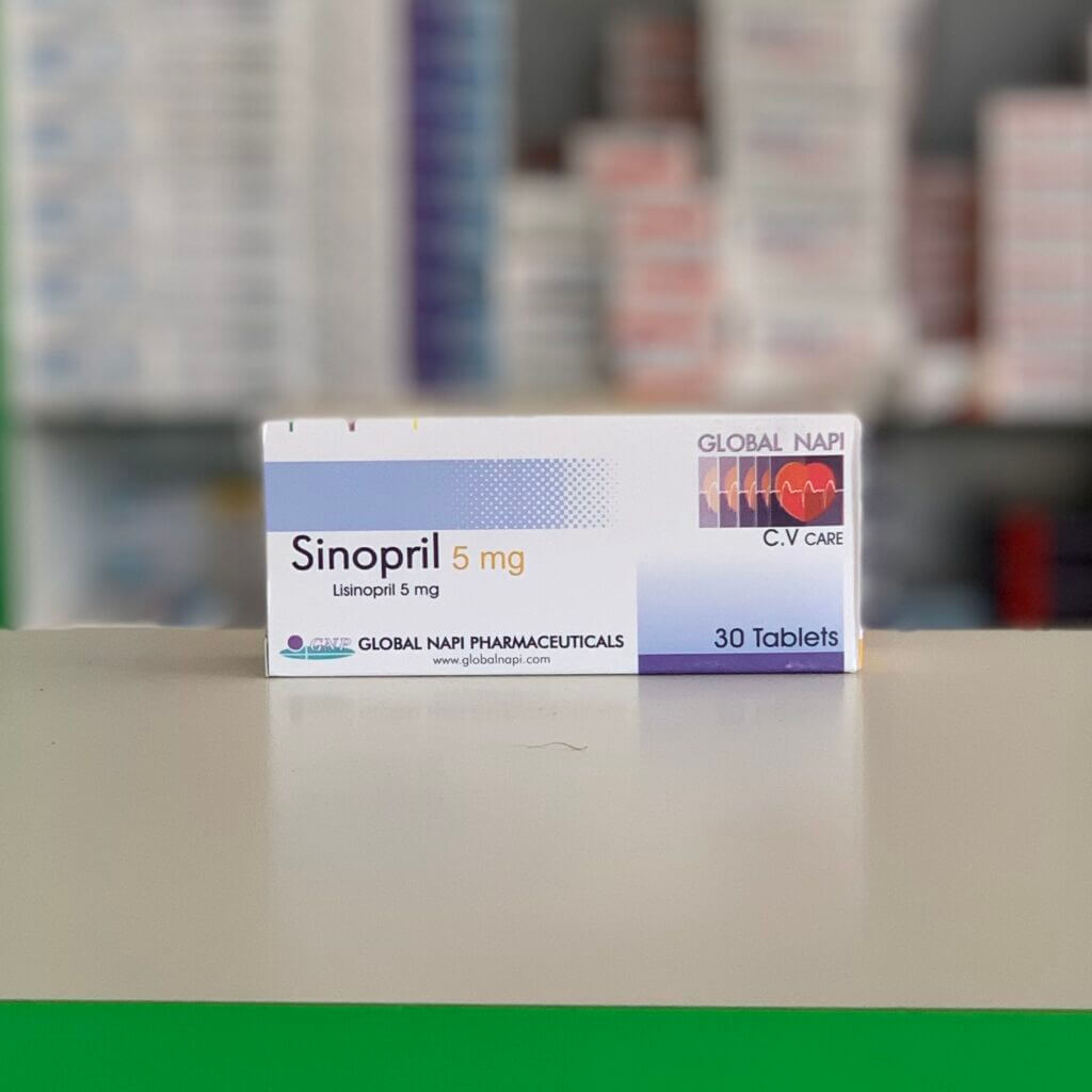 Sinopril 5 mg 30 tablets