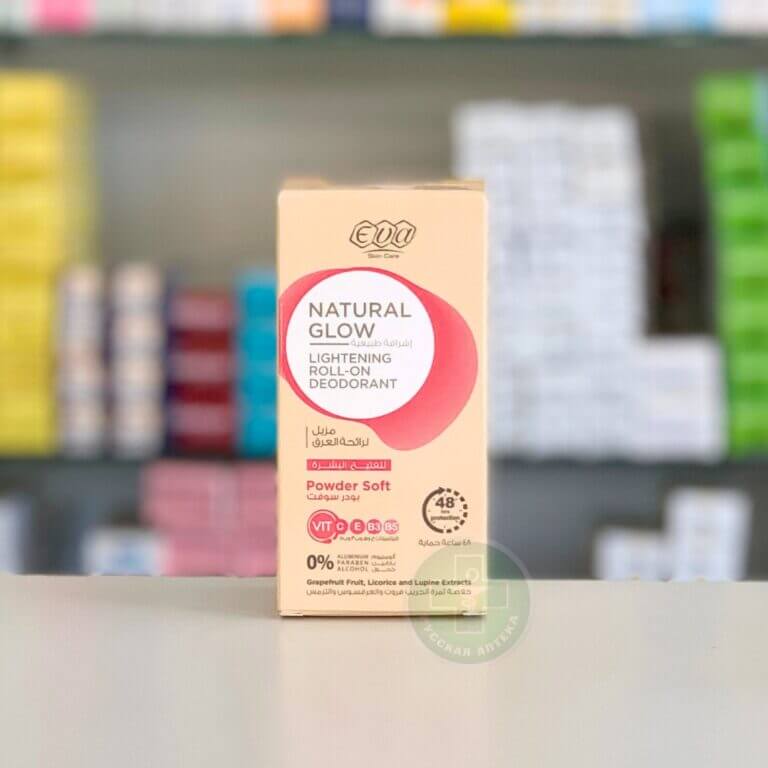 ЕВА Скин Кер Осветляющий шариковый дезодорант Натуральное сияние, Пудровая мягкость, 60 г