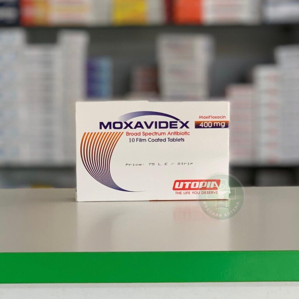 Moxavidex 400 mg, 10 tablets