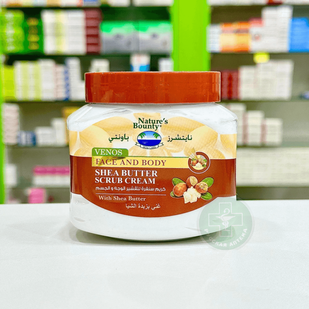 Nature's Bounty Venos Scrub Cream Shea Butter 300ml