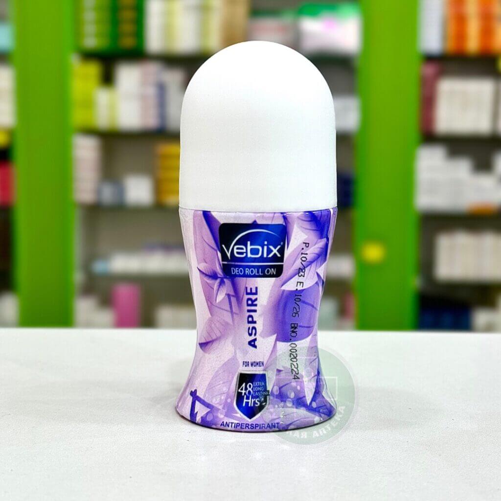 Vebix Roll On Antiperspirant for women Aspire 50 ml