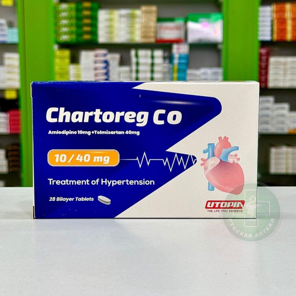 Chartoreg Co 10/40 mg 28 tablets.