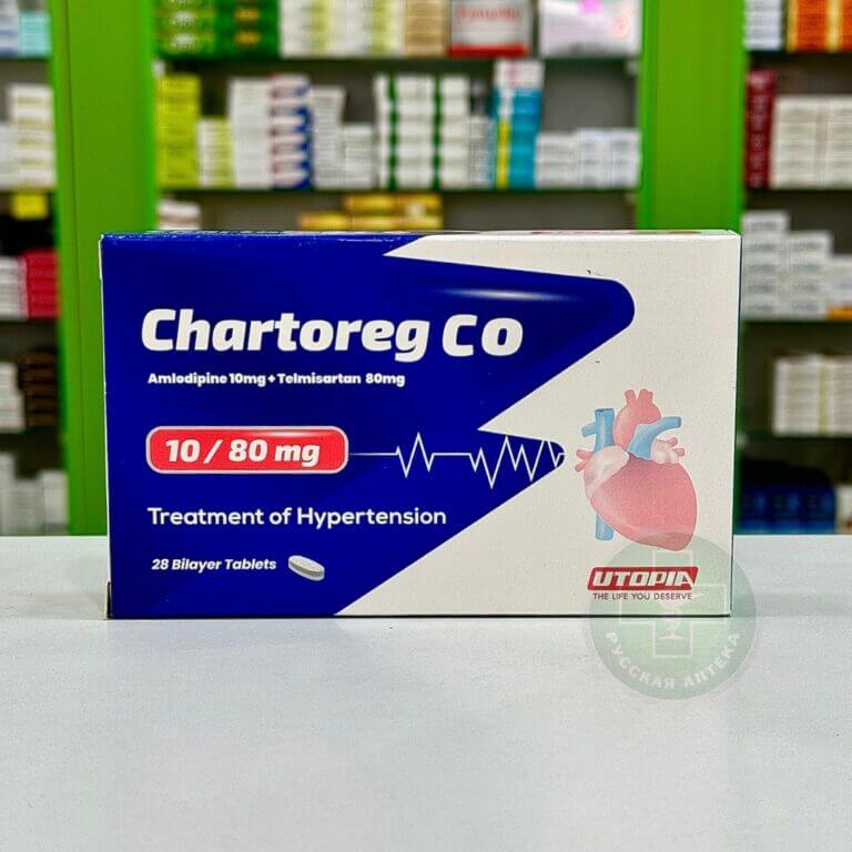 Chartoreg Co 10/80 mg, 28 tablets