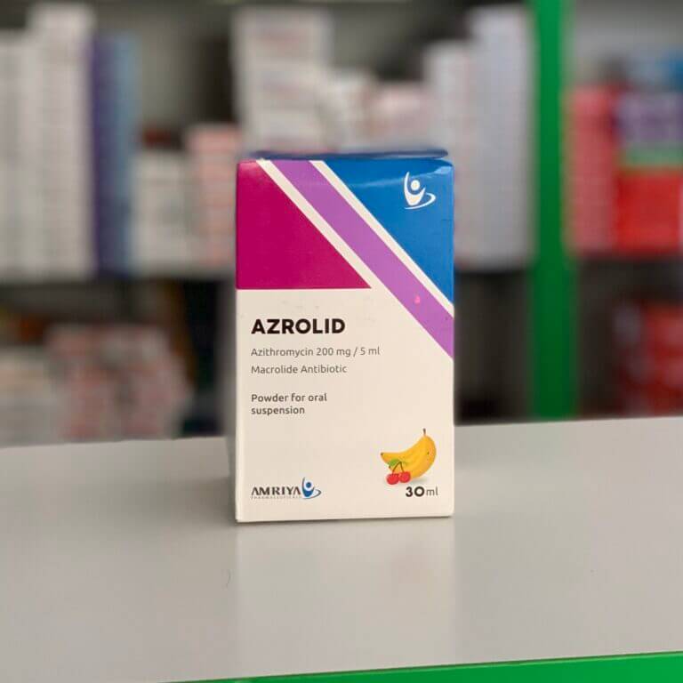 Azrolid powder for oral suspension 30 ml