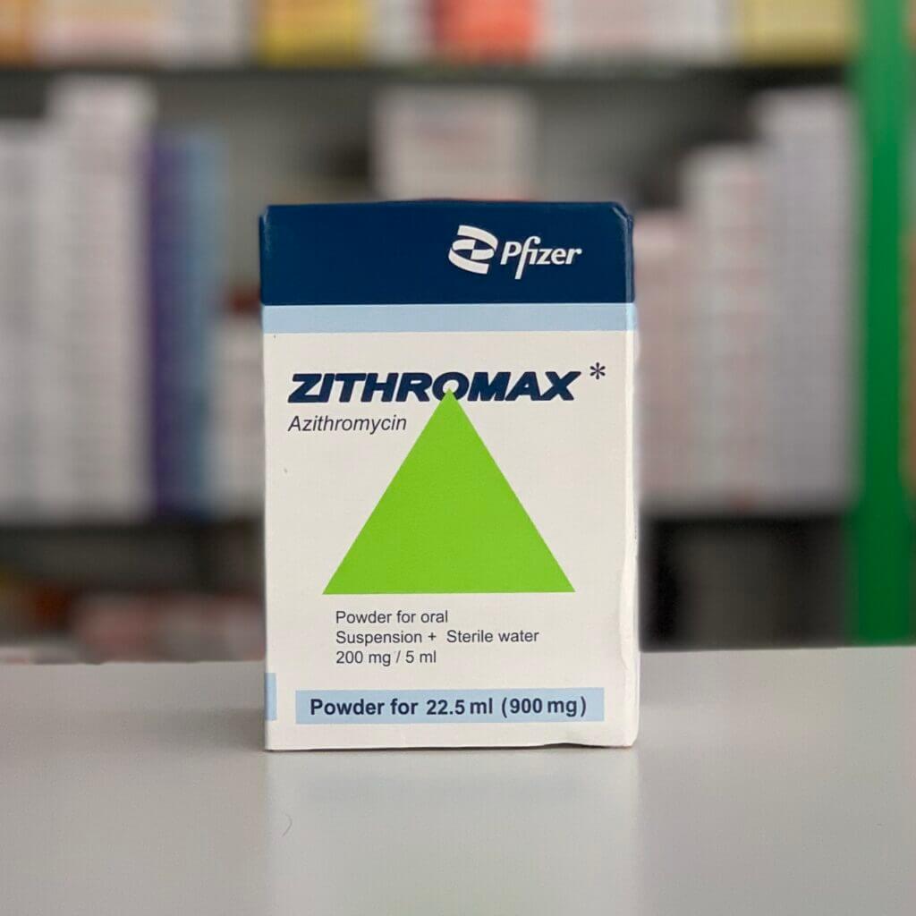 Zithromax Powder for Oral Suspension 900mg/22,5 ml