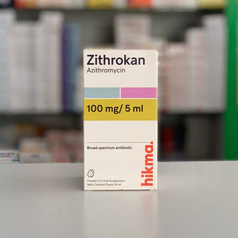 Zithrokan 100 mg/5 ml Powder for oral suspension 15 ml