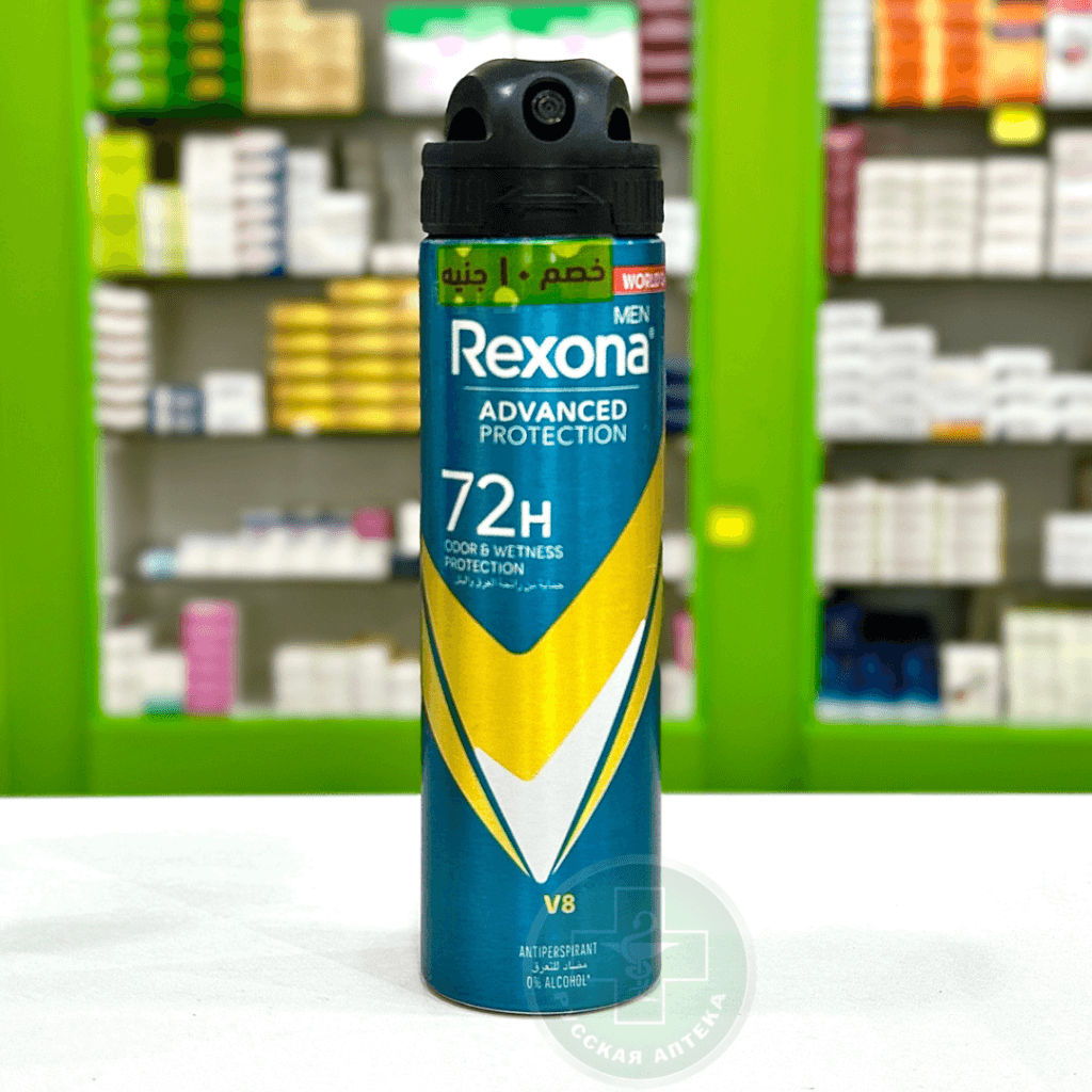 Rexona Спрей-антиперспирант для мужчин «V8» 150мл