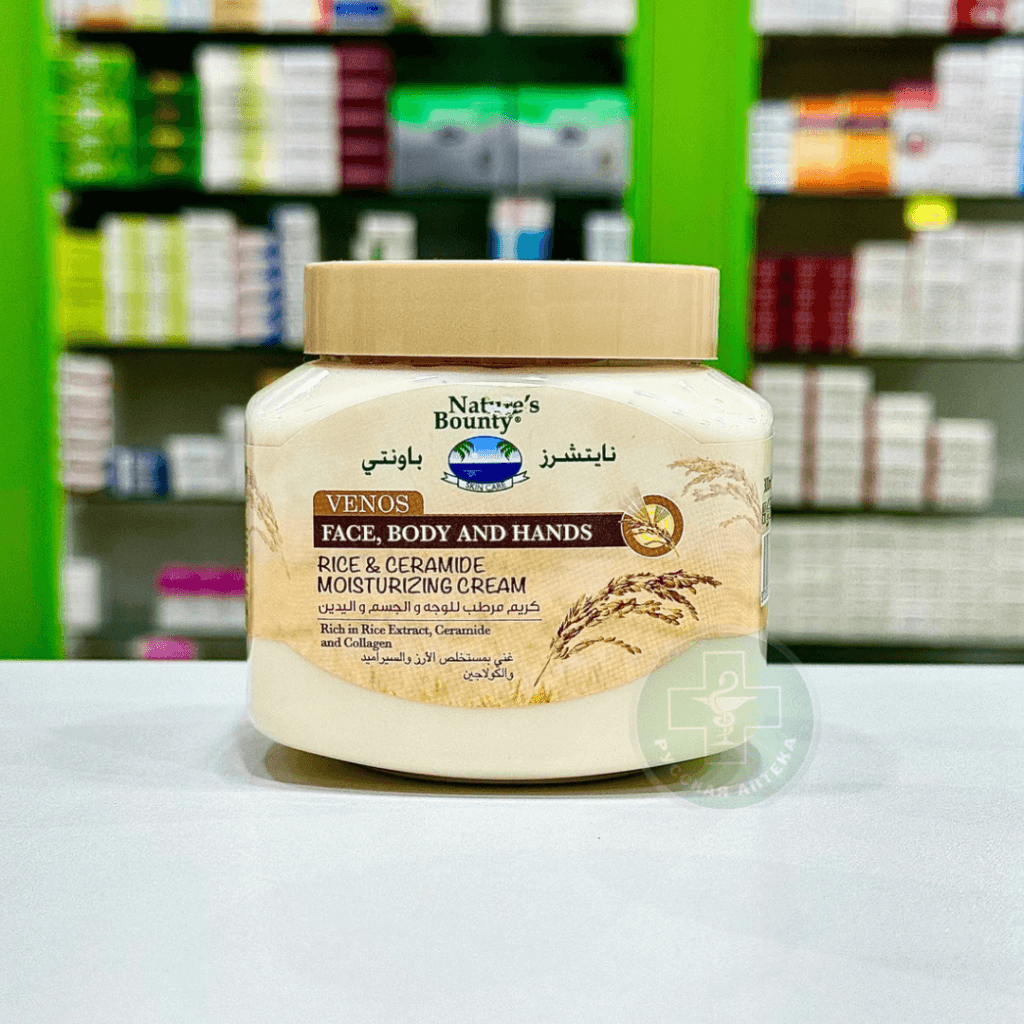 Nature's Bounty Venos Moisturizing Cream Rice & Ceramide 300 ml