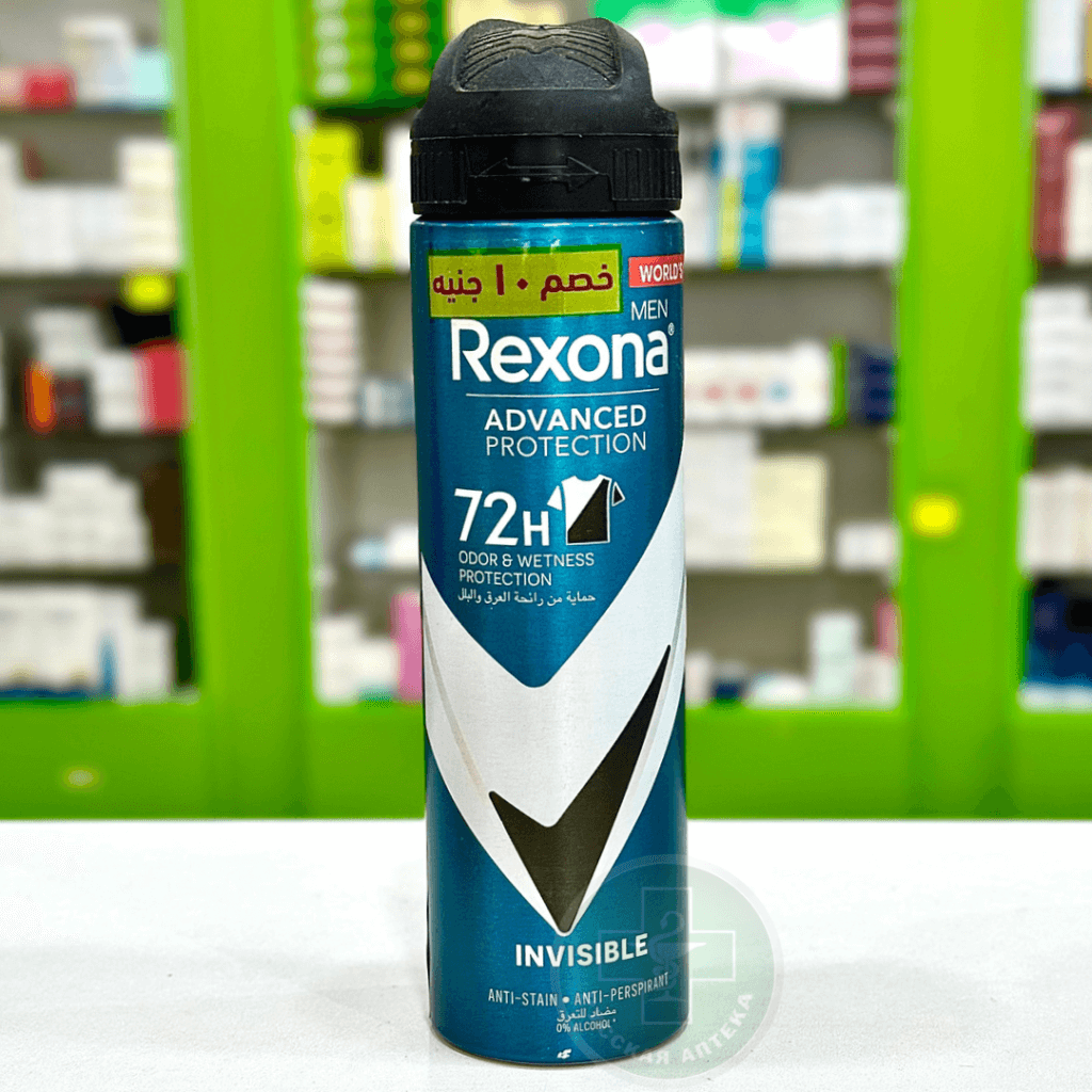 Rexona Men Advanced Protection 72H Прозрачный дезодорант-спрей-антиперспирант Невидимый 150 мл