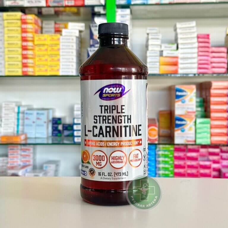 NOW Sport Triple Strength L-Carnitine 3000mg, 473 ml