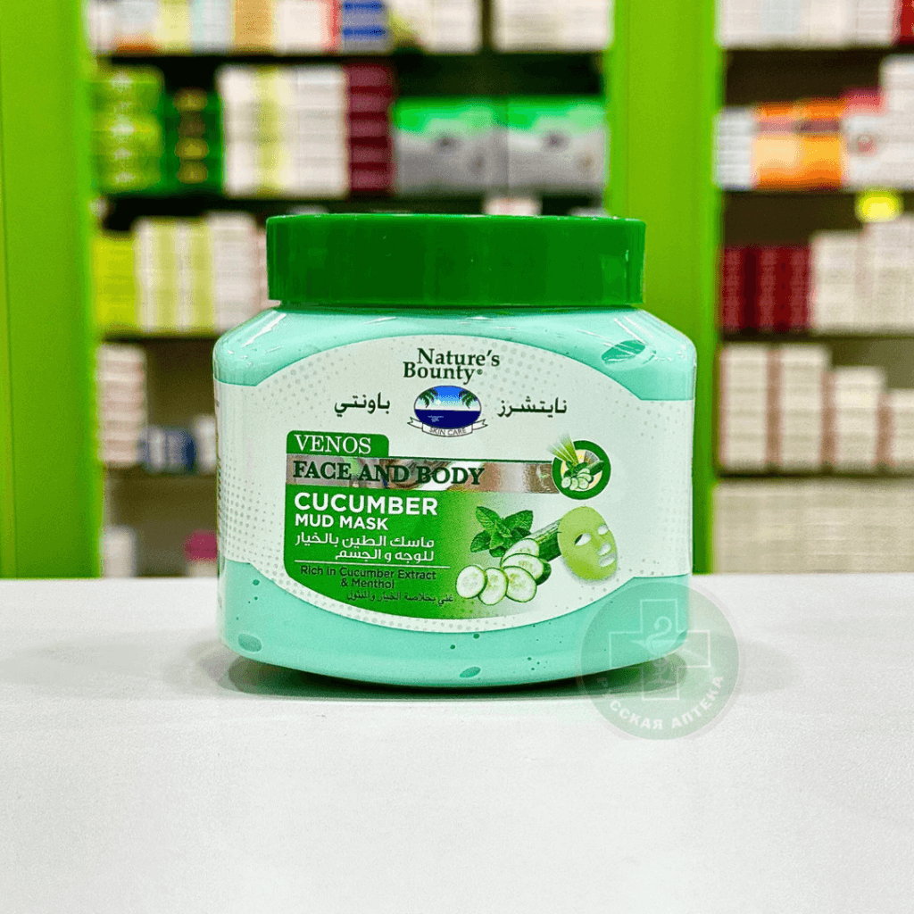Nature's Bounty Face & Body Cucumber Mud Mask 300 ml