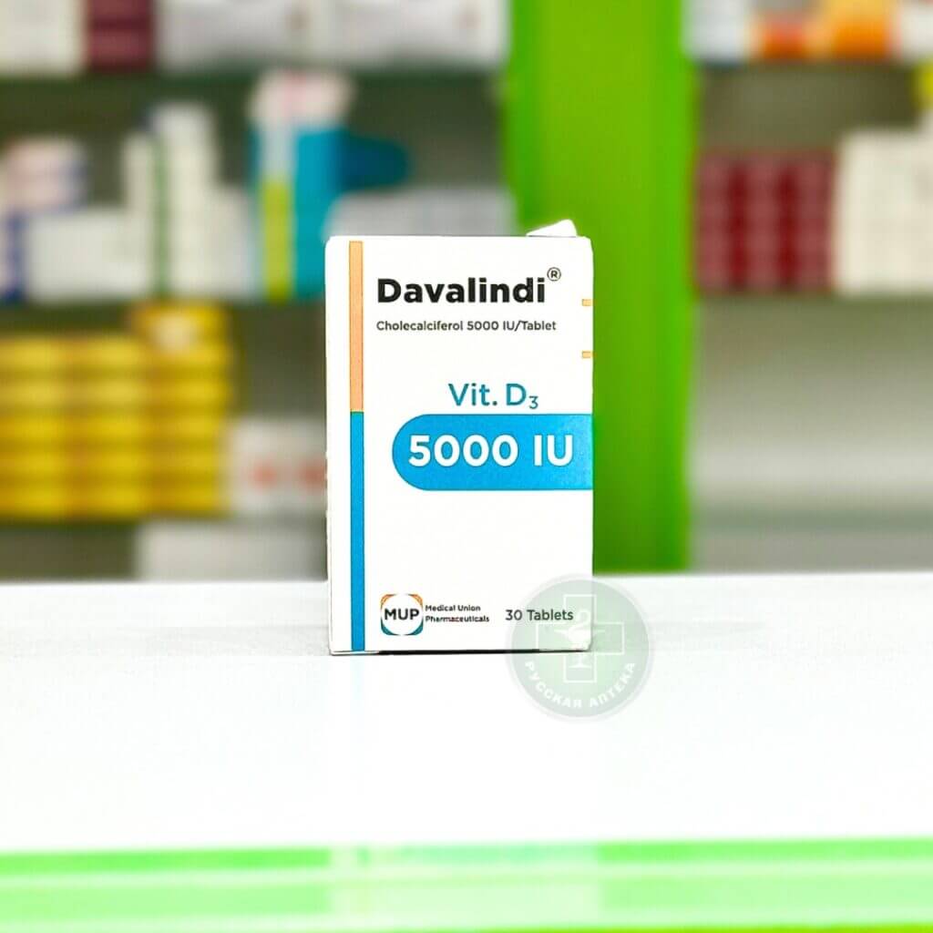 Davalindi 5000 IU, 30 tablets