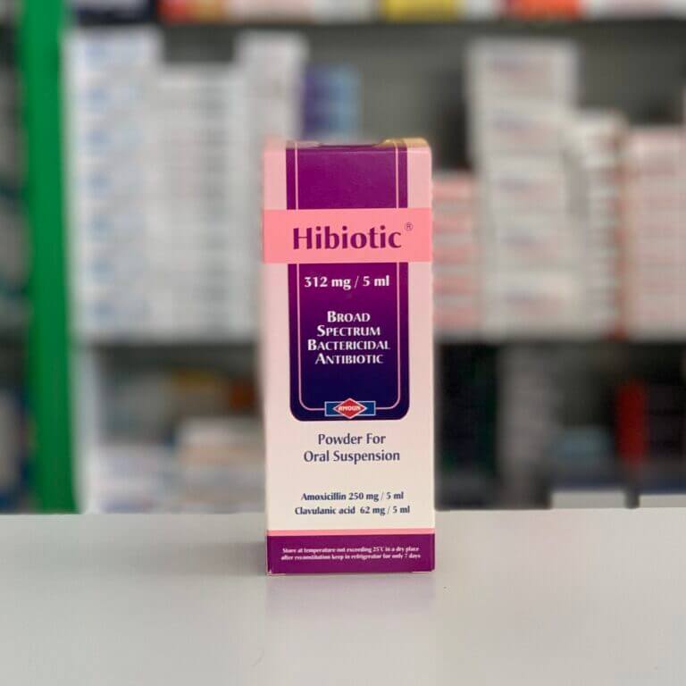 Hibiotic 312 mg/5 ml Powder for oral suspension 60 ml