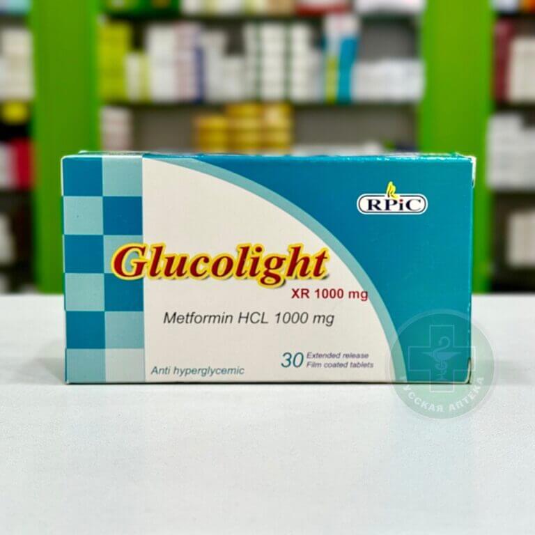 Glucolight XR 1000 mg 30 tablets