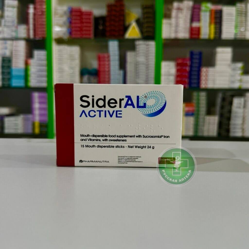 SiderAL Active 15 orodispersible sticks