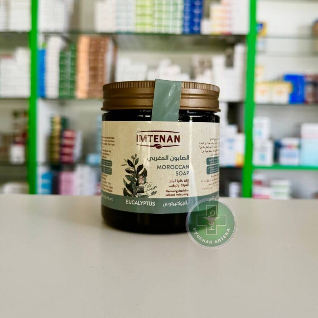 Imtenan Moroccan soap with eucalyptus oil 250 g