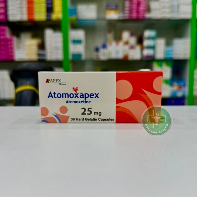 Atomox Apex 25 mg 30 capsules