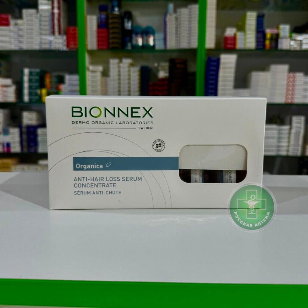 Bionnex Сыворотка концентрат от выпадения волос 10 мл * 12 ампул