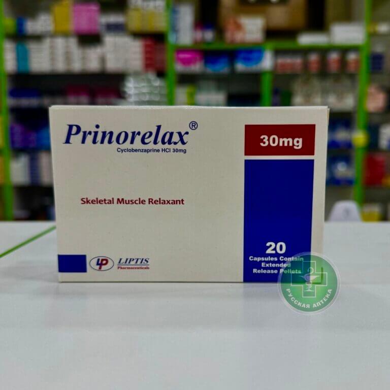 Prinorelax 30 mg 20 capsules