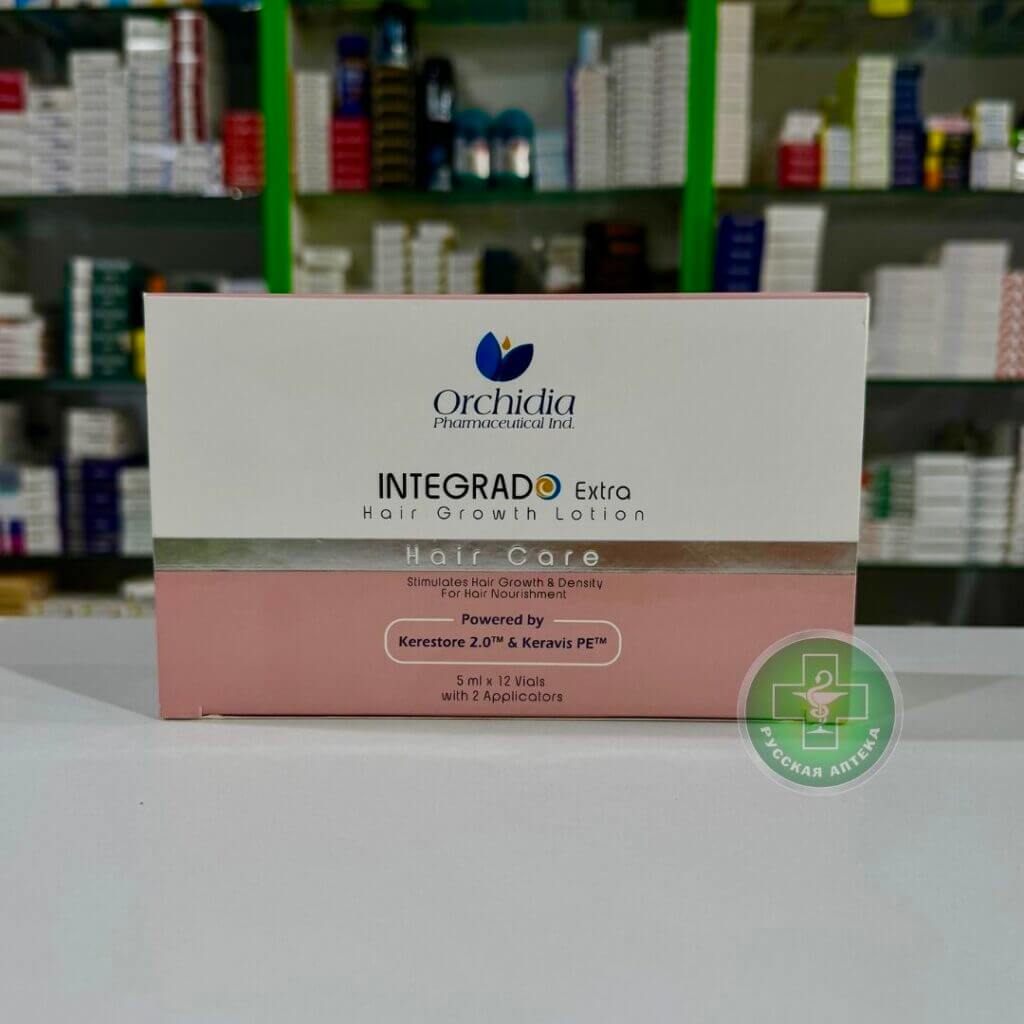 Orchidia Integrad Extra Hair growth lotion 5 ml * 12 ampoules