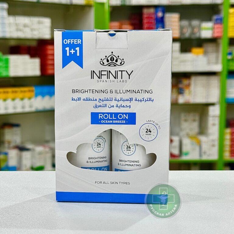 Инфинити Шариковый дезодорант Бриз океана 50 мл * 2 штуки