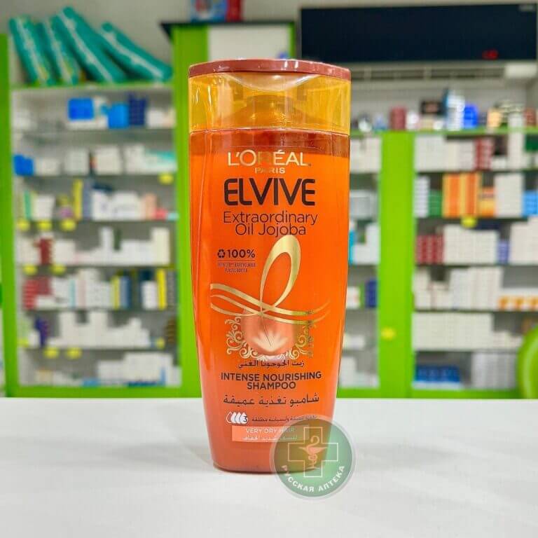 Loreal Paris Elvive Интенсивный питательный шампунь с маслом жожоба для очень сухих волос 200 мл